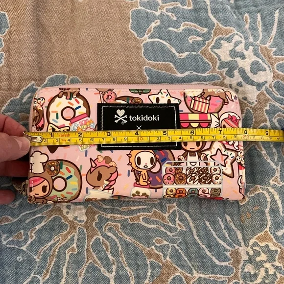 Tokidoki X Ju-Ju-Be Donutella Sweet Shop Wallet Jujube Pink Bakery Unicorn - Picture 9 of 10